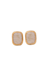 Dusky Pearl Top Style Earrings