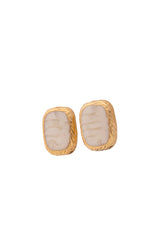 Dusky Pearl Top Style Earrings