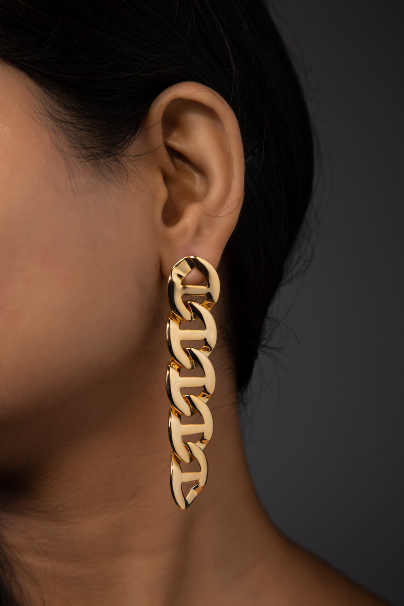 Gold Chain Style Danglers