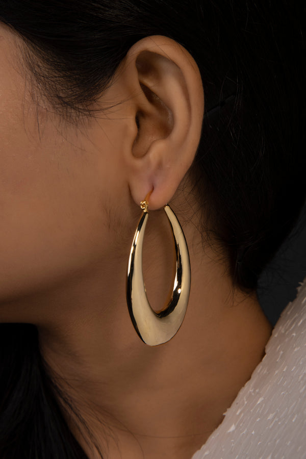 Gold Oval Shape Bali's