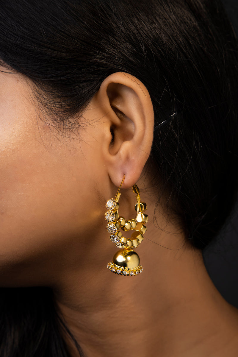 Chandbali's Gold Metallic