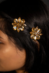 Crystal Stone Clip Amber BSJCL02
