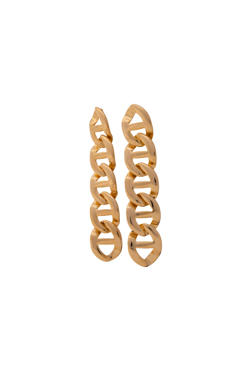 Gold Chain Style Danglers