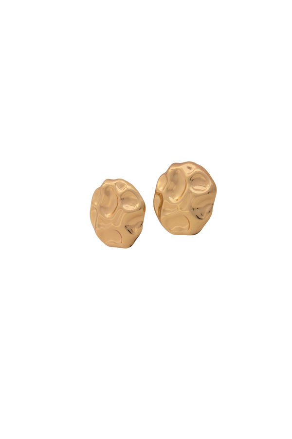 Wave texture Tops Earrings