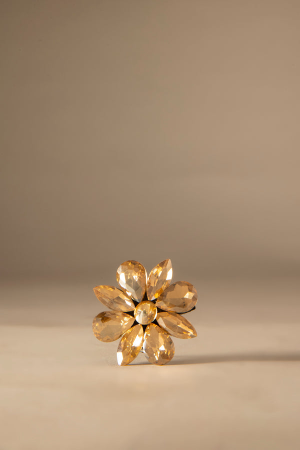 Crystal Stone Clip Amber BSJCL02