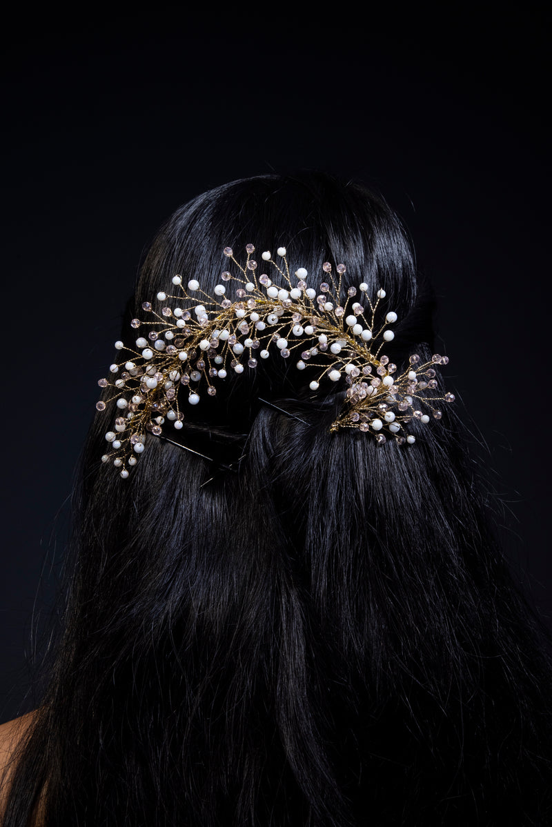 Bale heavy Crystal  Hair Accessory