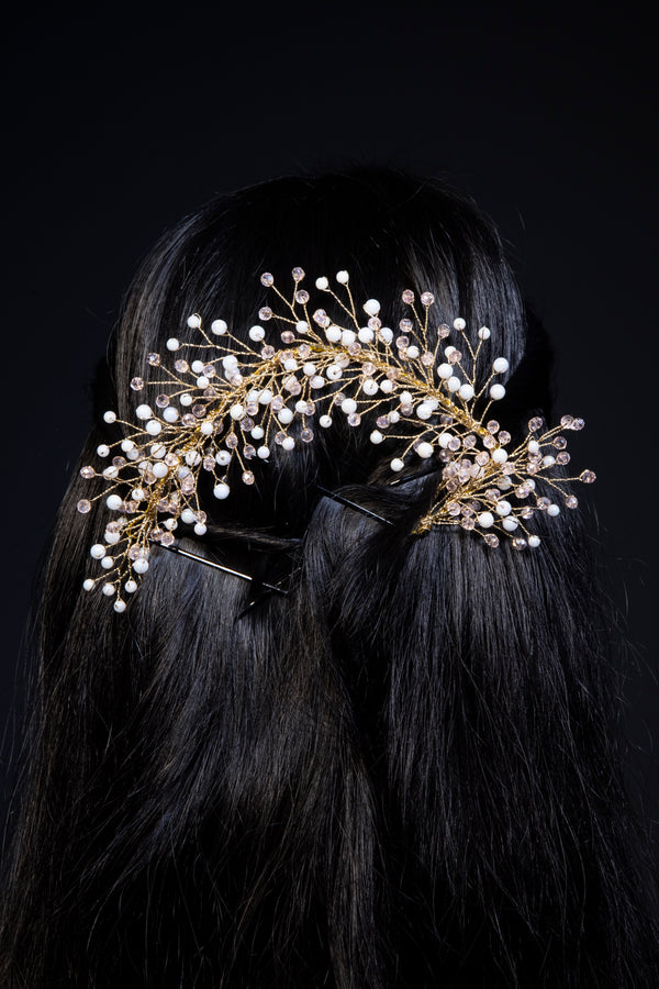 Bale heavy Crystal  Hair Accessory