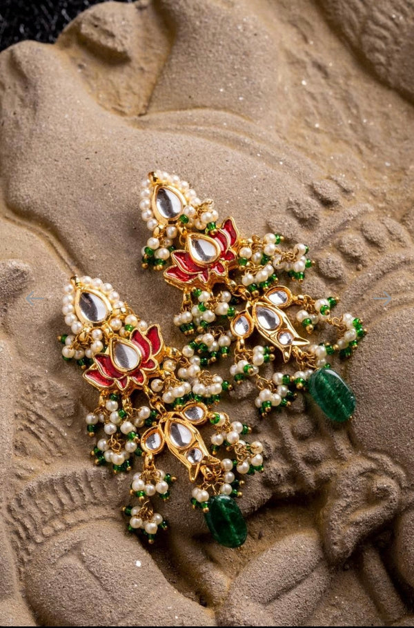 Lotus Fish Earrings