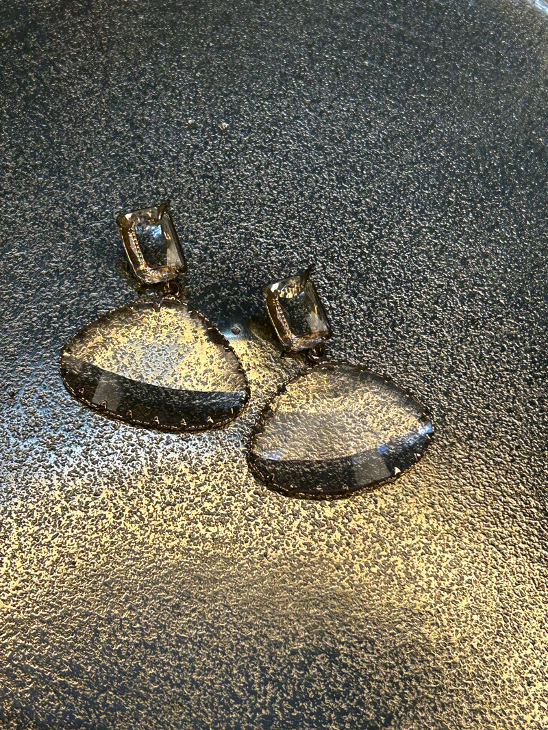 Semi triangle Clear Danglers BSJ-07