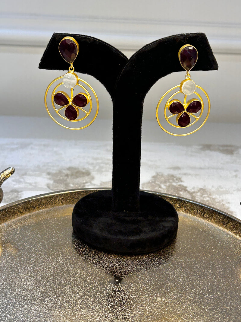 Circle Wine and MOP Danglers BSJ-20
